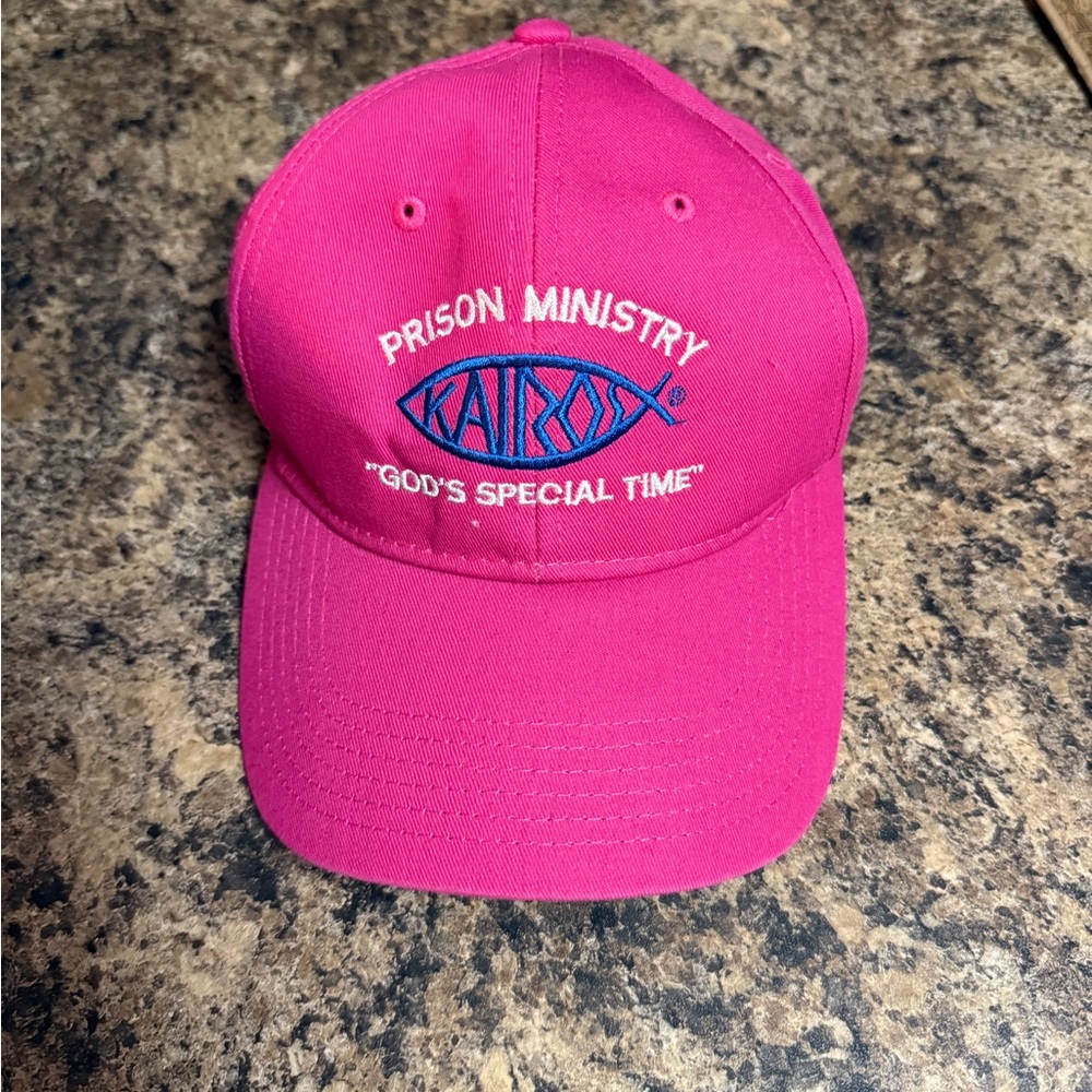 Pink Kairos Embroidered Cap